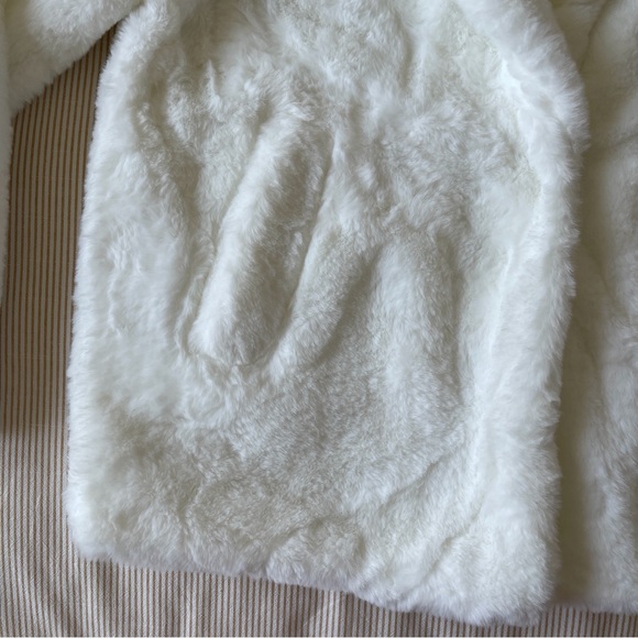 Cream Teddy Jacket - Picture 3 of 5